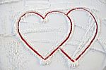 Heart In Valentine Stock Photo