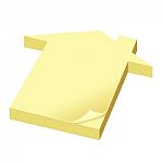 Home Note Pad Stock Photo