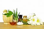 Homeopathy, Spa And Natural Care Recipe Stock Photo