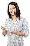 How Can I Assist You Today? Stock Photo