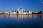 Hungarian Parliament Stock Photo