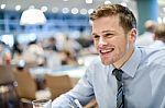 I Love This Cafe Environment Stock Photo