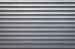 Industrial Aluminum Door Texture Stock Photo