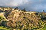 Ingapirca, Largest Known Inca Ruins In Ecuador Stock Photo