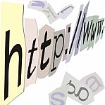 Internet Address Stock Photo