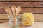 Italian Macaroni Pasta Stock Photo