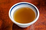 Japanese Hot Tea Stock Photo