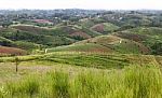 Khao Kho Mountain In Thailand Stock Photo