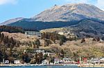 Komagatake Mountain, Hakone, Japan Stock Photo