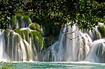 Krka Waterfall Stock Photo