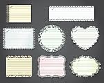 Lacework Paper Stock Photo