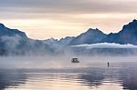 Lake Mcdonald Stock Photo