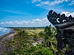 Landscape With Sea And Beach Stock Photo