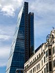 Leadenhall Building Affectionately Known As The Cheesegrater In Stock Photo