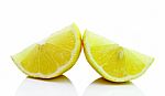 Lemon Slice Stock Photo