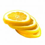 Lemon Slices Stock Photo