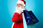 Lets Go Shopping With Santa This Christmas Stock Photo