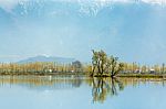 Lifestyle  Local Village Mountain Background  Along  The Border Stock Photo