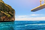 Loh Sa Ma Bay Phi Phi Islands Andaman Sea Krabi, South Of Thaila Stock Photo