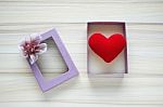 Love Gift Stock Photo