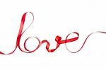 Love Ribbons Stock Photo