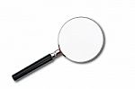 Magnifying Glass Stock Photo