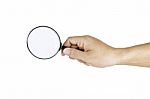 Magnifying Glass  Stock Photo