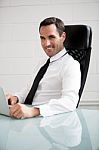 Male Businessman Stock Photo