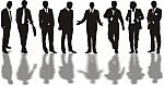 Men In Business Suits Stock Photo