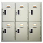 Metal Locker Stock Photo