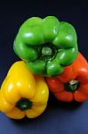 Mixed Peppers Stock Photo