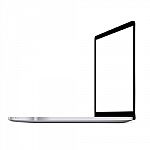 Mock Up Personal Laptop Computer Perspective View On White Background Stock Photo