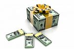 Money Gift Stock Photo