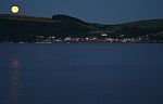 Moon Over Kingsand And Cawsand Stock Photo