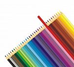 Multicolored Pencil Stock Photo