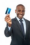 My New Credit Card Stock Photo