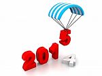 New Year 2015 Stock Photo