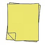 Notebook Paper Drawing Stock Photo