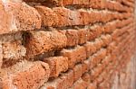 Old Brick Wall Stock Photo