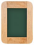 Old Chalk Board With Wood Frame Stock Photo