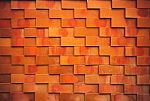 Old Grunge Red Brick Wall Stock Photo