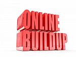 Online Buildup Stock Photo