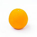 Orange Isolated On White Background Stock Photo