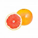 Orange Isolated On White Background Stock Photo