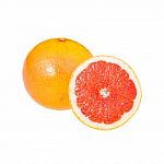 Orange Isolated On White Background Stock Photo