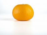 Orange, Isolated On White Background Stock Photo