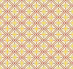 Orange Plus Sign And Rectangle Seamless Pattern On Pastel Backgr Stock Photo