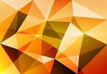 Orange Triangle Abstract Background Stock Photo