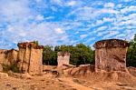 Pae Muang Pee Royal Park, A Natural Architecture Stock Photo