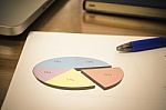 Paper Graph Business Stock Photo